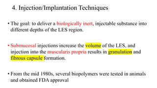 Endoluminal therapy in GERD | PPTX
