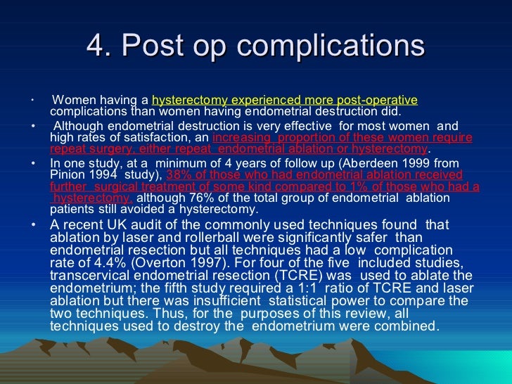 Endometrial Ablation