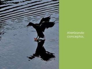 Aterrizando
conceptos.
 
