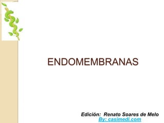 ENDOMEMBRANAS




    Edición: Renato Soares de Melo
           By: casimedi.com
 