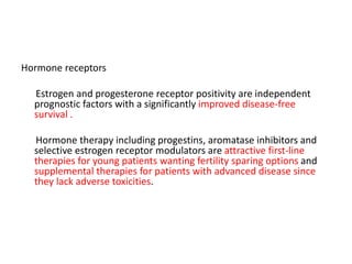 Recent diagnostic and Prognostic indices of Endometrial Cancers Dr ...