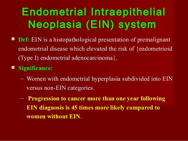 Endometrial Cancer Evidence Based Approach