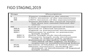 FIGO STAGING,2019
 