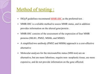 Endometrial cancer recommendations | PPTX