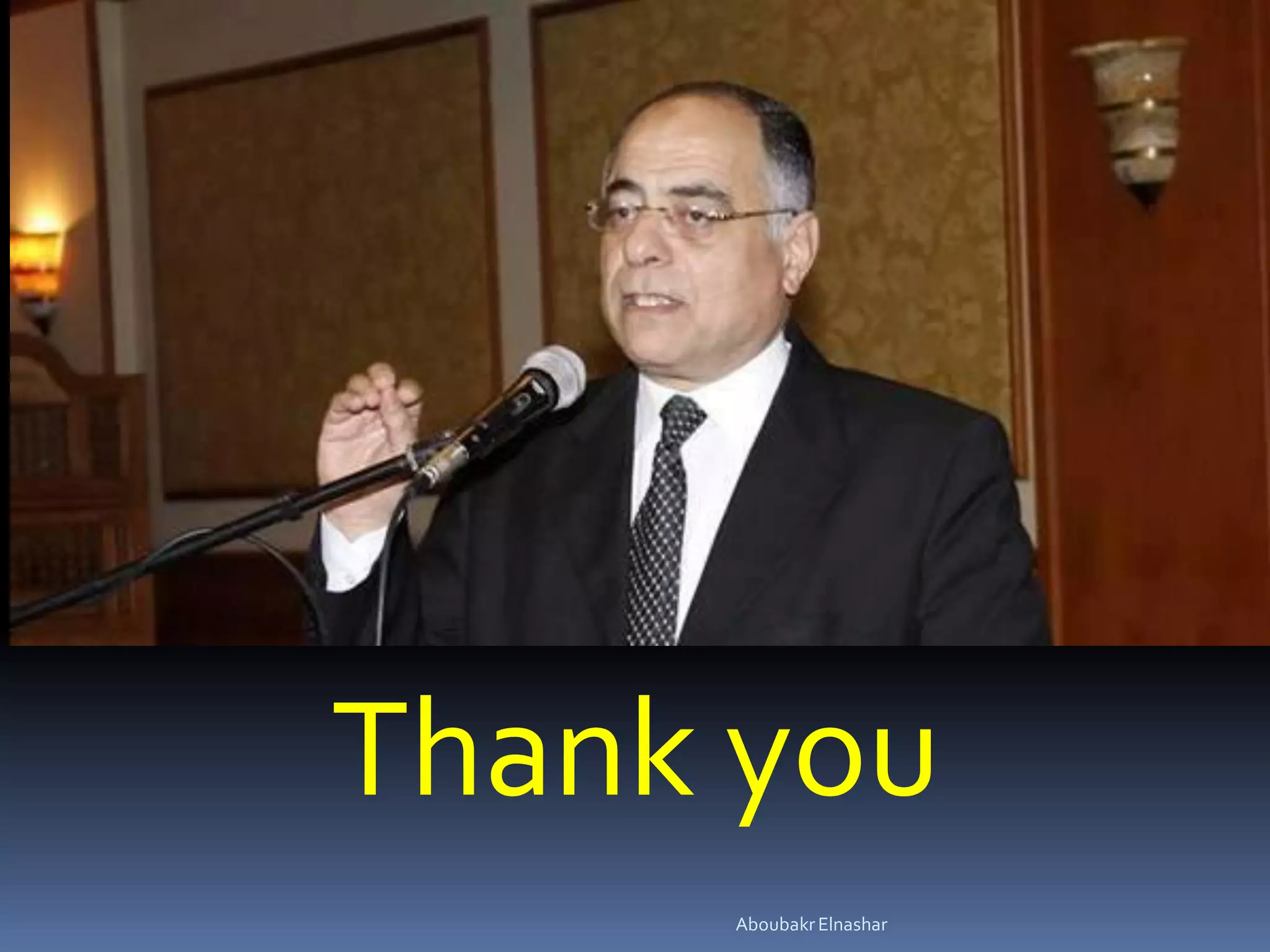 Thank you
AboubakrElnashar
 