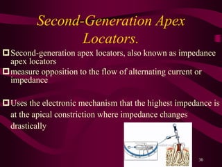 working length estimation in endodontic | PPTX