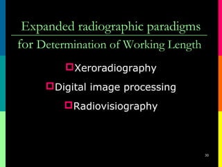 Endometrics root canal working length determination | PPT