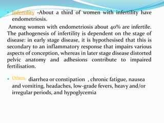 Endometriosis- Easy explanation with Management... | PDF