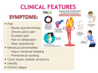 CLINICAL FEATURES
 