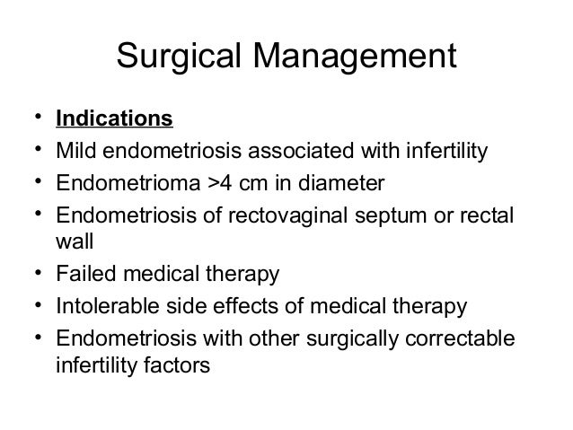 Danazol For Endometriosis Surgery