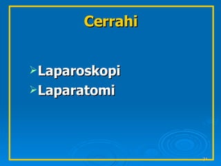 Cerrahi Laparoskopi Laparatomi 