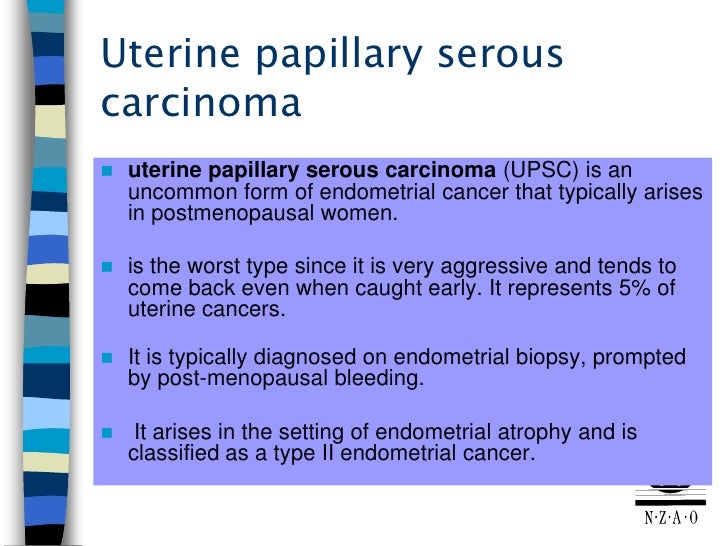 endometrium cancer worst form of cancer