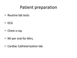 Endomyocardial biopsy and cardiomyopathy final | PPTX