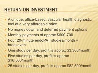 Monitors effectiveness of patients being treated for cardiac disease