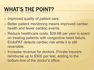 More effectively monitor treatment for better patient outcomes.