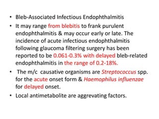 Endophthalmitis vinit | PPTX