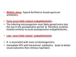 Endophthalmitis vinit | PPTX