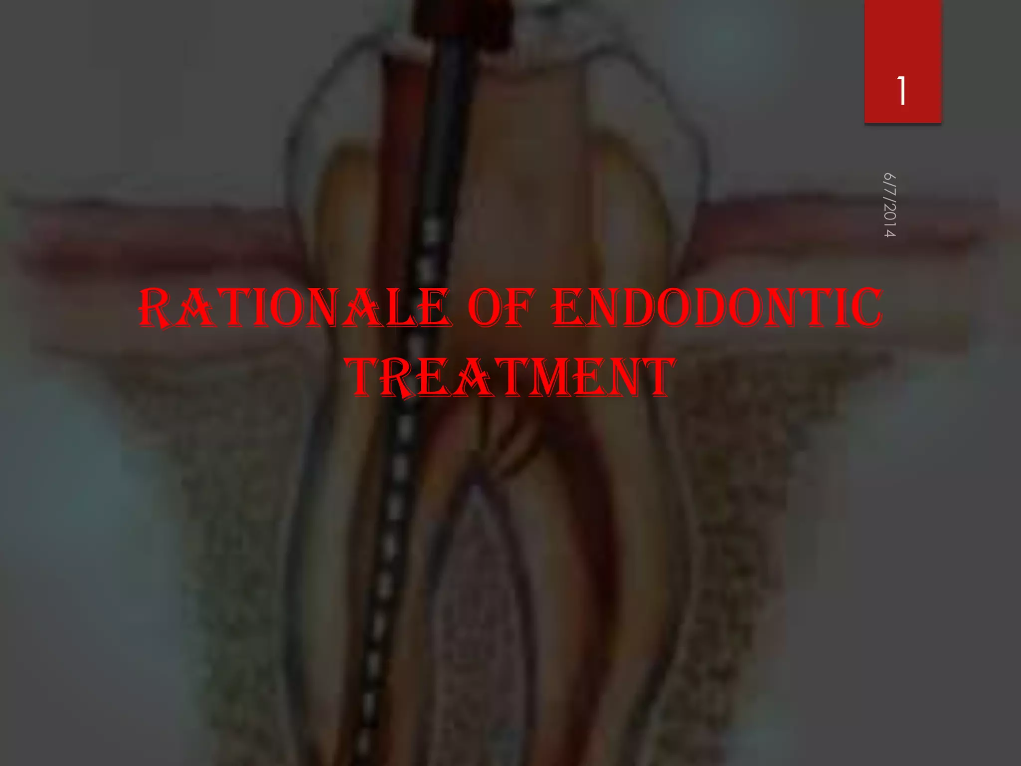 Rationals of endodontics best ppt PPT