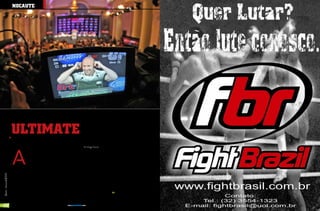 nocauTe




                           seJa bem Vindo                                                                                   riu de pertinho o que acontece dentro
                                                                                                                            do octógono.



                           ulTimaTe
                                                                                                                             Por esta razão nada melhor que o Rio
                                                                                                                            de Janeiro receber a edição brasileira do
                                                                                                                            UFC. O evento fora realizado na cidade
                                                                                                                            maravilhosa pela última vez em 1998, e
                                                                                                                            por isso a expectativa dos fãs é grande.
                           Evento desembarca na Cidade Maravilhosa em agosto e Endorfina                                    De acordo com Dana White, proprie-
                           traz uma prévia do que deverá ser o UFC Rio                                                      tário da franquia UFC, “Em torno de 17
                                                                                                                            mil pessoas deverão comparecer a HSBC




                           A
                                                                                                        Por Diogo Patroni
                                                                                                                            Arena, na Barra da Tijuca”, para apoiar os
                                           pós 13 anos, o maior even-     o esporte mistura sete diferentes tipos de        lutadores brasileiros, e principalmente vi-
                                           to de MMA (Mixed Mar-          artes marciais (Jiu-Jitsu, Boxe, Wrestling,       brar com socos, chutes e joelhadas.
                                           tial Arts) volta à sua casa.   Muay-Thai, Judô, Caratê e Taekwondo).              A realização do UFC no Brasil já era es-
                                           A cidade do Rio de Janeiro     Já o UFC nasceu por meio de disputas de           perada há muitos anos pelos fãs e, segun-
                           recebe no dia 27 de agosto, o UFC 134,         vale-tudo promovidas por Rórion Gracie,           do White, desta vez o UFC vem ao Brasil
                           que contará com a presença de feras do         em 1993, nos Estados Unidos. A partir de          para ficar. “Chegou a hora de vocês. Os
                           MMA brasileiro (Anderson Silva, Maurí-         então o evento, hoje comandado por                melhores lutadores estão aqui, foi aqui
[ Ano3 | Número13 ] 2011




                           cio Shogun e Rodrigo Minotauro) e in-          Dana White, tornou-se um dos maiores              que tudo começou e sei o que significa
                           ternacional (Yushin Okami, Forest Griffin      espetáculos do “Show business”, com               para os atletas lutarem em casa. Então
                           e Brendan Schaub).                             públicos em torno de 20 mil pessoas por           digo que, além do Rio de Janeiro, ainda
                            O MMA é uma modalidade oriunda do             edição, transmissão para 351 milhões de           estamos analisando outras propostas do
                           Jiu-Jitsu brasileiro criado pelo mestre Hé-    pessoas de 130 países, além da presença           UFC no Brasil para os próximos anos”,
                           lio Gracie, na década de 30. Atualmente        de celebridades. Até Madonna já confe-            declara.



68                                                                                  www.portalendorfina.com                                                               www.portalendorfina.com   69
 