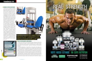 TendÊncia FiT


                           imeRsÃo é FaToR de moTiVaÇÃo
                            Enquanto isso, os corredores que gosta-
                           riam de testar sua resistência em terrenos
                           diferenciados podem se divertir com o
                           sistema de vídeo interativo Virtual Ac-
                           tive, da Jonhson HealthTech Brazil. “Vir-
                           tual Active é um conjunto de treinos
                           cardiovasculares totalmente interativos
                           e baseados em vídeo com qualidade ci-
                           nematográfica. Os usuários são envolvi-
                           dos em diferentes níveis, uma vez que os
                           treinos incluem trilhas sonoras de áudio
                           e de ambiente, além de imagens impres-
                           sionantes. Em nossas esteiras e Ascent
                           Trainers, a inclinação irá se ajustar au-
                           tomaticamente para acompanhar o
                           terreno mostrado no vídeo e quando
                           um usuário acelera ou desacelera o
                           seu ritmo, a taxa de reprodução do vídeo
                           irá se ajustar, criando uma experiência de
                           imersão total”, garante Ricardo Faiock,
                           do Departamento de Marketing da Jo-
                           hnson. Cada placa de circuito “Virtual
                           Active” contém 5 locações diferentes,
                           que podem ser substituídas posterior-
                           mente e adquiridas pelo proprietário da
                           academia. Segundo Faiock, uma pesqui-
                           sa realizada por representantes da Uni-
                           versidade de Tecnologia de Eidhoven, na
                           Holanda, comprova que novos sistemas         a academia cria condições de estabelecer uma
                           virtuais afetam o comportamento dos          rede técnica, virtual, de relacionamento entre
                           praticantes de atividade física, influen-
                           ciando diretamente na sua motivação          professor e alunos, além de efetuar a qualquer
                           para treinar.                                tempo suas avaliações de desempenho
                                                                        TRoca de inFoRmaÇões e Redes sociais
                                                                         Se viver é uma constante troca de experiências, pode-se dizer que nunca se viveu
                                                                        tão intensamente como agora. As novas tecnologias e as redes sociais escancara-
                                                                        ram completamente as portas e janelas da vida das pessoas e, se usadas com sabe-
                                                                        doria, podem ser ótimas ferramentas – gerenciais, informativas e, principalmente,
                                                                        interativas.
                                                                         A Life Fitness desenvolveu o Virtual Trainer, um site onde o aluno pode criar o
                                                                        seu treino e compartilhar o seu progresso com os colegas, assim como baixar trei-
                                                                        nos pré-programados. Compatível com equipamentos cardiovasculares da linha
                                                                        Elevation, basta copiar o conteúdo desenvolvido no portal para a sua esteira ou
[ Ano3 | Número13 ] 2011




                                                                        bicicleta, por meio de um pen-drive (USB comum). Além disso, é possível transmi-
                                                                        tir as informações para o seu Iphone ou Ipad, por meio de um cabo USB comum.
                                                                         Também pensando na troca de informações e experiências entre os alunos, a Mo-
                                                                        vement desenvolveu o Movement Trainer, um aplicativo para gestão da atividade
                                                                        física capaz de armazenar automaticamente e de forma precisa o perfil clínico e o
                                                                        histórico atlético do aluno. Dados como pressão arterial e rendimento cardiovas-



82                                                                             www.portalendorfina.com                                                      www.portalendorfina.com   83
 