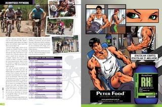 AconTEcE fiTnEss




                           conhece o percurso, resolveu vestir a ca-     grande maioria dos bikers. Ela convida os
                           misa da Copa Endurance Bike. “Adorei o        amadores e entusiastas, que são aqueles
                           trajeto porque a gente passou por lugares     que usam a bike para se divertir e passear, a
                           que eu não conhecia. Gostei muito e irei      sentir o “friozinho na barriga” de participar
                           fazer as outras etapas”, diz.                 de uma competição entre amigos, sem o
                            Lucimara Wogel pegou carona no en-           compromisso com resultados expressivos”,
                           tusiasmo do marido e formou a dupla.          finaliza Montico.
                           Este é o terceiro ano que a empresária         A segunda etapa está prevista para acon-
                           participa da Copa. “Este esporte é tudo:      tecer dia 17 abril em Morungaba e a tercei-
                           contato com a natureza, aventura, adre-       ra, dia 26 de junho, em Jarinú.
                           nalina e ainda dá pra participar com
                           o marido”, salienta. Há 6 anos o casal          rEsuLTAdos dA copA EndurAncE
                           comprou as bikes e começou a pedalar            Elite Masculina
                           de forma despretensiosa. Agora os dois         Colocação Nome                                  Tempo
                           já colocaram na agenda as outras duas               1º     Orlando Alves Silva                1h35:44
                           etapas da Copa. “Não vamos perder por               2º     Leandro Donizete dos Santos        1h41:07
                                                                               3º     Adriano Cheregatti                 1h43:46
                           nada”, comenta.
                                                                           Feminina Pro
                            Ao todo, 40 pessoas trabalharam na
                                                                          Colocação Nome                                  Tempo
                           organização do evento para que não
                                                                               1º     Tatiani Lobo                       2h10:29
                           faltasse água ou qualquer suporte ne-               2º     Susan Zorzetto                     2h12:45
                           cessário. Com o intenso calor, uma das              3º     Roseli de Souza                    2h18:48
                           principais recomendações foi à impor-           Veterano Pro
                           tância da hidratação. Além dos postos          Colocação Nome                                  Tempo
                           de abastecimento era necessário levar               1º     Jarbas Lopes Cardel                2h10:26
                           suas próprias garrafinhas. O recado se-             2º     Fernando Ariel Alves               2h17:03
                           guinte vinha num tom ecológico: entre-              3º     Luiz Roberto De Souza              2h34:44
                           gar os copos e as embalagens de gel de          Veterano Sporte
                           proteína aos staffs que estavam espa-          Colocação Nome                                  Tempo
                           lhados pelo percurso. “Se algum animal              1º     Gilmar Oliveira Duarte             1h37:00
                                                                               2º     Luiz Roberto Scaranello            1h47:24
[ Ano2 | Número11 ] 2011




                           comer um plástico ele pode morrer,
                           além do que um copo plástico demora                 3º     Ludovico Melotti                   1:47:29
                                                                           Junior Sporte
                           50 anos para se decompor na natureza
                                                                          Colocação Nome                                  Tempo
                           e uma garrafa chega a um século intei-
                                                                               1º     Paulo Ribeiro dos Reis             1h16:38
                           ro”, fala Sandro Montico.                           2º     Alef Alexandre Marachini           1h19:28
                            “A ideia do Endurance surgiu devido à fal-         3º     Rodolfo Matheus Thompson           1h20:09
                           ta de eventos, passeios e provas voltados à


74                                                                                  www.portalendorfina.com                        www.portalendorfina.com   75
 