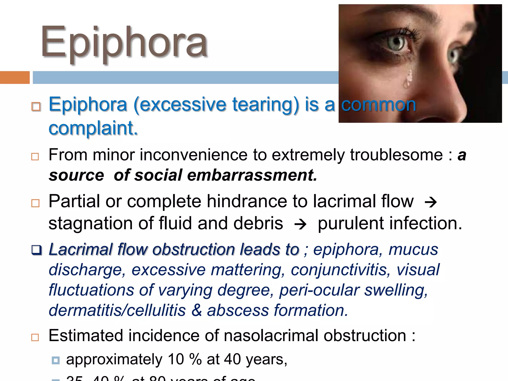 Endoscopic (DCR) Dacryocystorhinostomy PPT