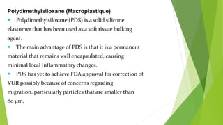 Endoscopic injection in VUR | PPTX