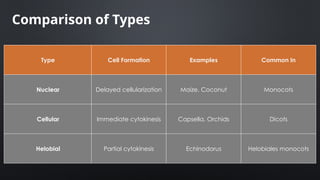 ENDOSPERM AND ITS TYPES by Partha.pptx PARTHA PRATIM BORGOHAIN | PPTX
