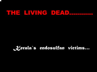 THE LIVING DEAD…………




 Kerala`s endosulfan victims…
 