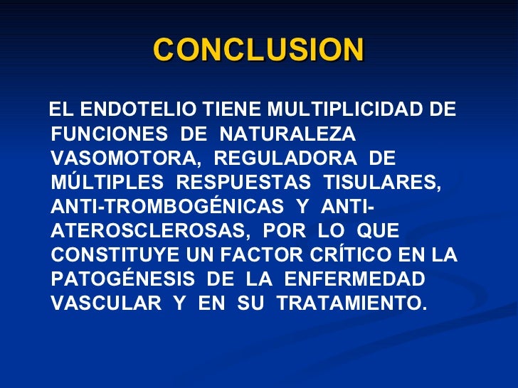 Endotelio Endotelio