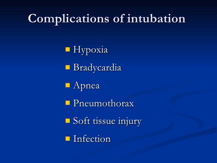 Endotracheal Intubation