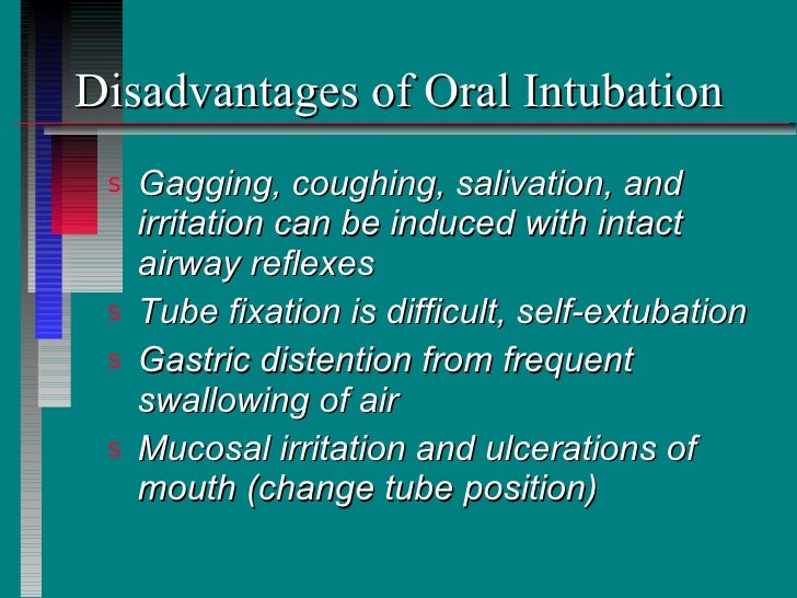 Endotracheal intubation extubation
