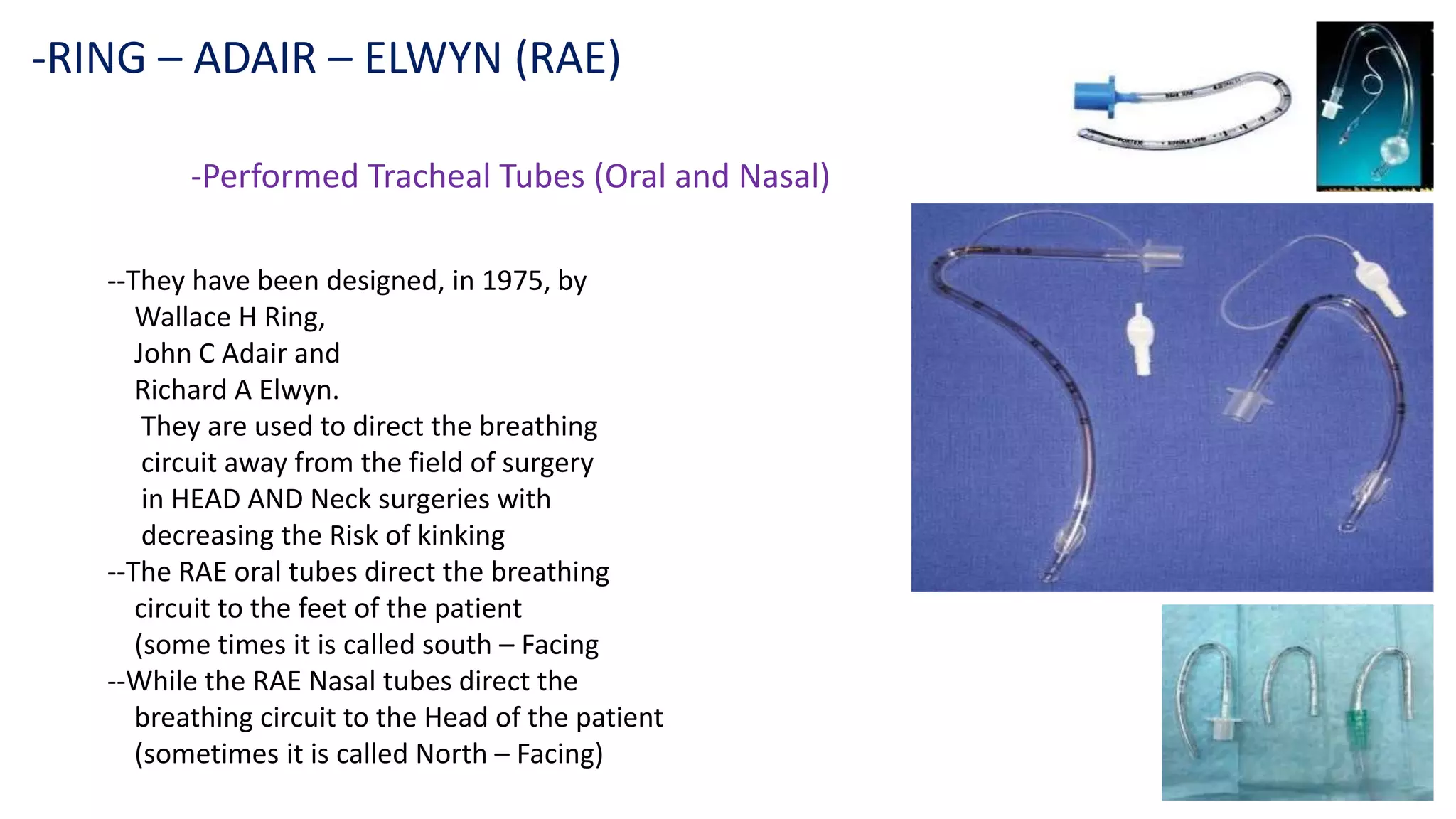 North Facing Rae Endotracheal intubation and laryngoscopy part 2 | PPTX