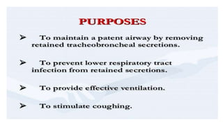 Endotracheal suctioning 2 | PPT