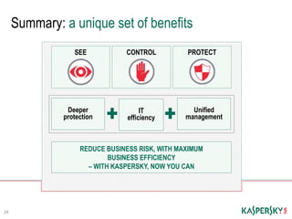 Kaspersky Endpoint Overview