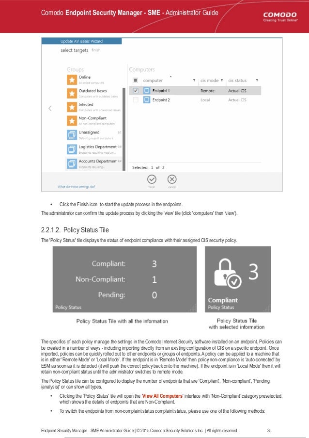 Endpoint Security Manager Administrator Guide