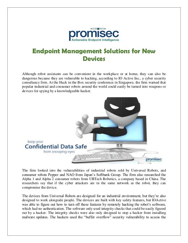 Endpoint Management Solutions For New Devices