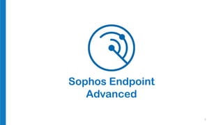 Sophos Endpoint
Advanced
1
 