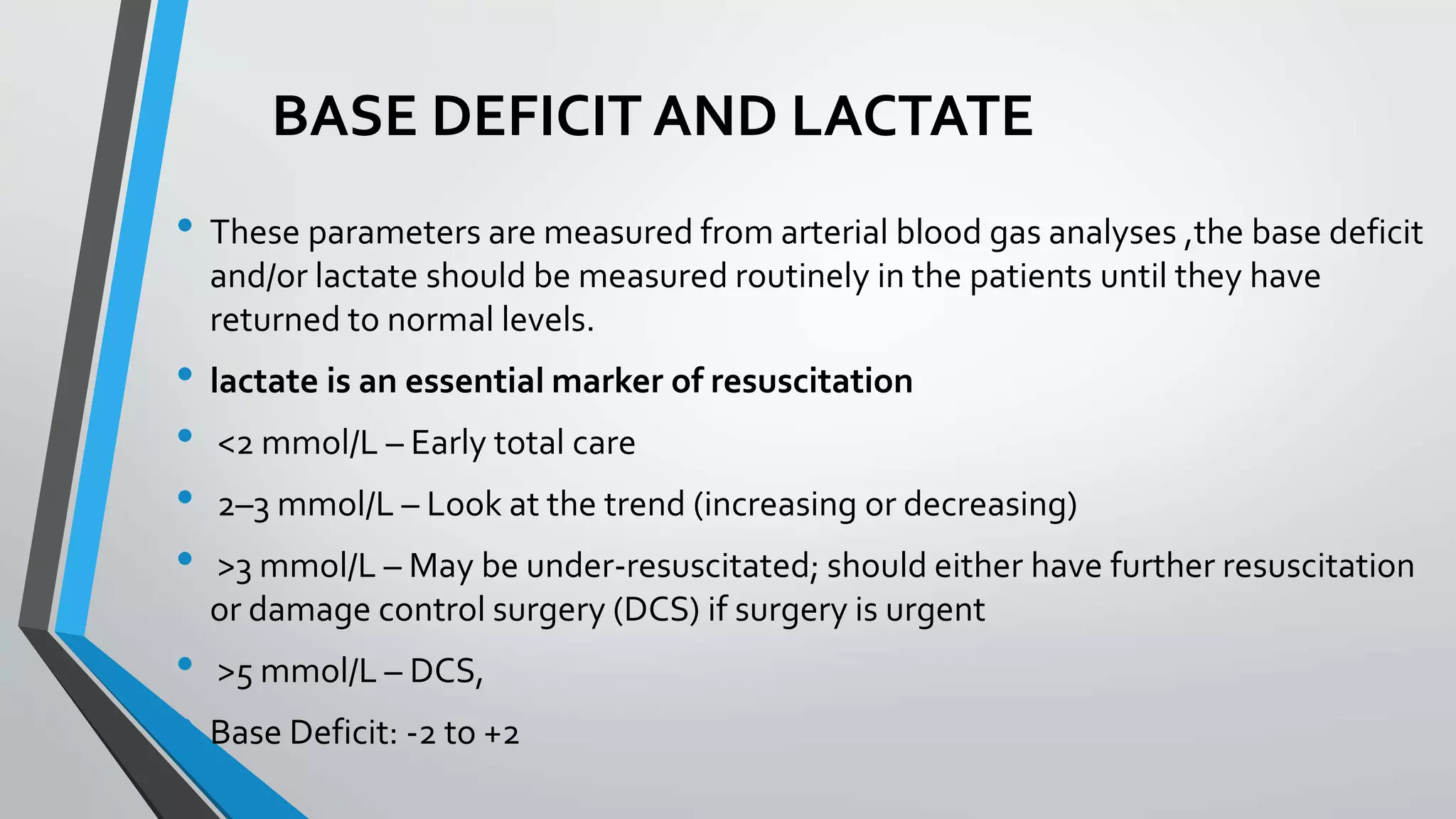 End points of resuscitation | PPTX