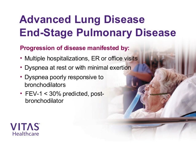 End stage COPD - Meeting Patients' Challenges