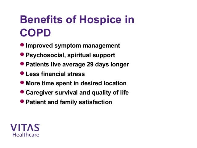 End stage COPD - Meeting Patients' Challenges