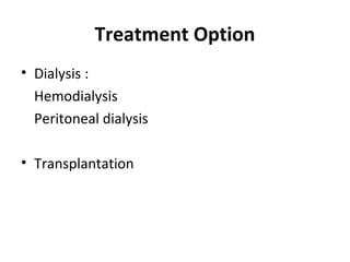 Case study: End stage renal failure | PPT