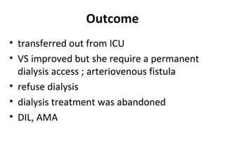 Case study: End stage renal failure | PPT