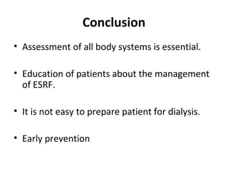 Case study: End stage renal failure | PPT