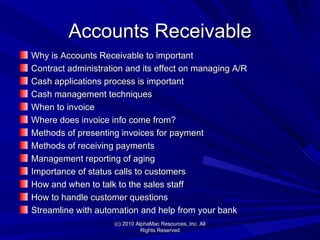 End To End Accounts Receivable Process