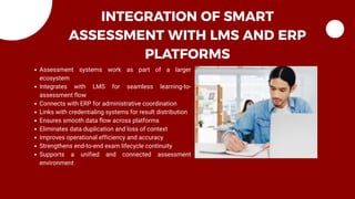 Smart Assessment Solutions for End-to-End Examination Services | PDF