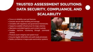 Smart Assessment Solutions for End-to-End Examination Services | PDF