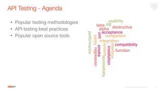 End to End Testing: Bug Squashing for API Developers | PPT