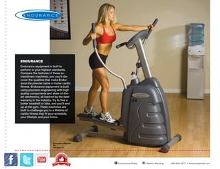 Endurance e4 elliptical trainer PPT