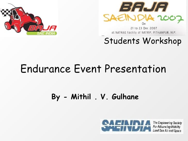 Endurance Event